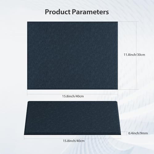 12 Pack Rectangle Acoustic Panels Self Adhesive Sound Proof Foam - Image 6