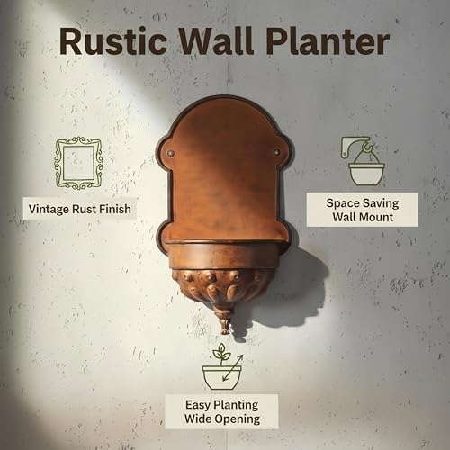 Vintage Wall Hanging Planter - Image 2