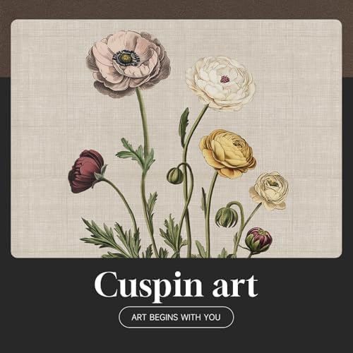 Framed Vintage Floral Botanical Wall Art - Image 7