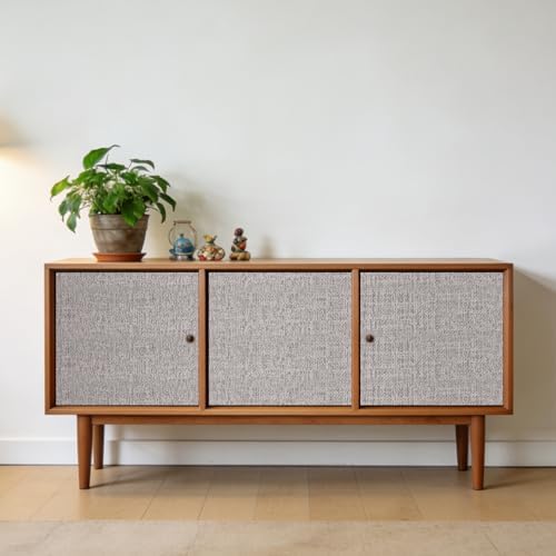 uxcell Grasscloth Linen Textured Wallpaper, 60cm x 10m/24 x 394 Thicker - Image 5