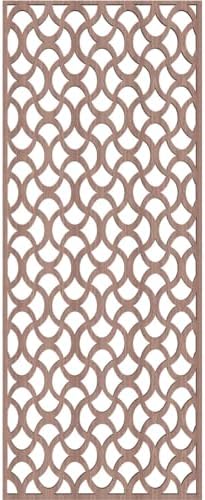 Resort Decorative Pierced Fretwork Wood Wall Panels, 11 3/8"W x 29 3/8"H x 3/8"T - Image 4
