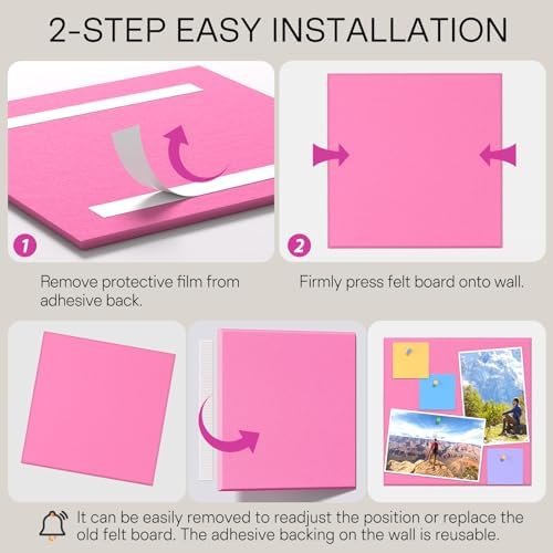 MaxGear Felt Bulletin Board 48" x 36" - Image 4