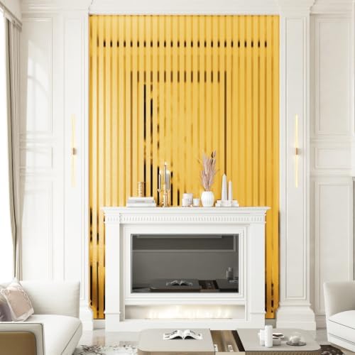 Sound Proof Foam Panels for Walls Peel and Stick Gold Wallpaper - Image 4