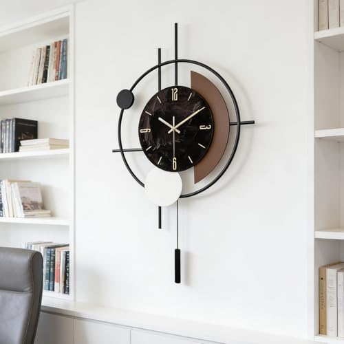 Wall Clock, Silent Quality Quartz Battery Operated - Image 5