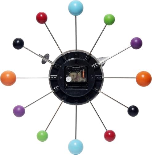 Infinity Instruments Orb Spoke Midcentury Modern 15 inch Retro Starburst - Image 2