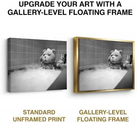 B.B.F MAKE Funny Comedy Movie Framed Canvas Wall Art - Image 2