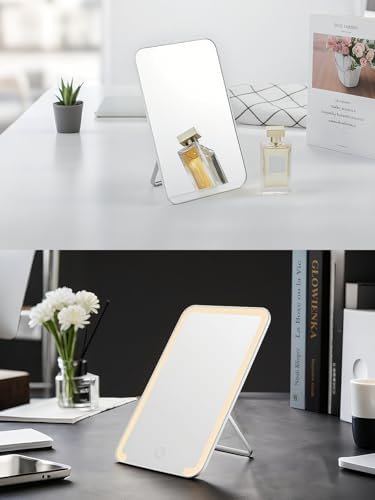 OMIRO 8 x 5 in Desk Makeup Mirror - Image 6