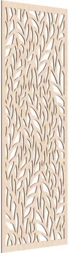 Ortonville Decorative Pierced Fretwork Wood Wall Panels, 29 3/8"W x 74 3/8"H x by EkenaMillwork