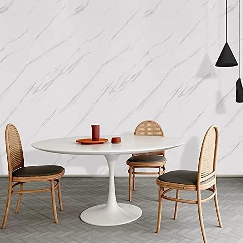Marble Contact Paper White Peel and Stick Wallpaper 15.8"×118" - Image 7