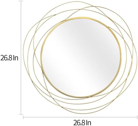 HQiJun Round Wall Mirror - Image 5