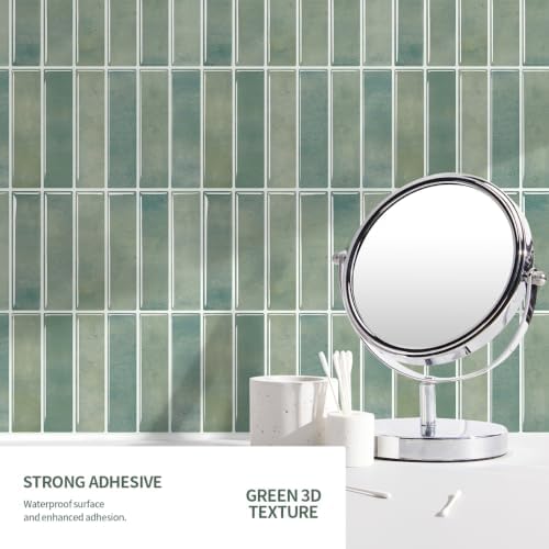 Peel and Stick Backsplash 3D Wall Tiles, Self-Adhesive, Oil Proof, Waterproof - Image 4
