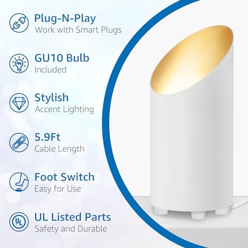 SUNVIE 2 Pack Uplighting Indoor Floor Can Light, 5W Up Lights - Image 2
