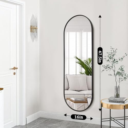 JJUUYOU Bathroom Wall Full Length Mirrors - Image 2