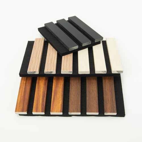 Art3d Acoustic Lightweight Wood Slat Wall Panel, Sample Pack - Image 3