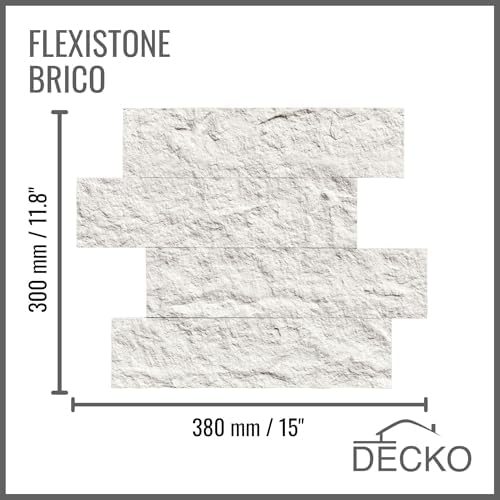 DECKO Flexistone 3D Stone Wall Panel Sample - Image 3
