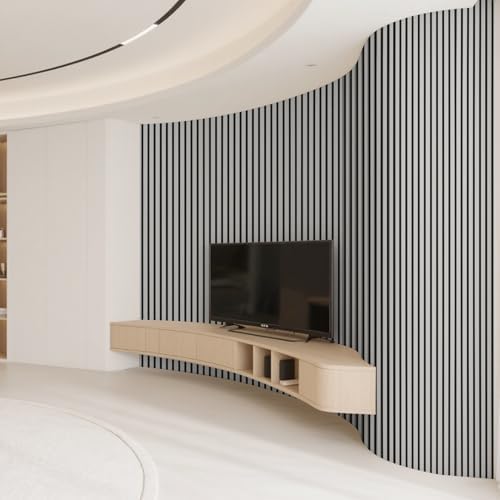 Art3d Roll-Flat Design Acoustic Wood Slat Wall Panel - Image 2