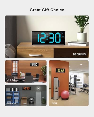 Large Digital Wall Clock 12", Digital Clock - Image 6