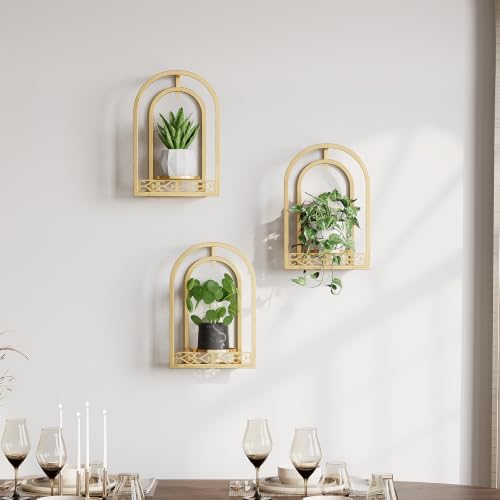 3 Pack Wall Plant Stands, Indoor Plant Holders Apartment - Image 2
