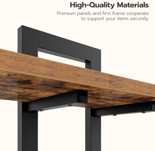HOOBRO Floating Shelves for Wall, Wall Mounted Storage Shelves 2-Tier, Hanging - Image 5