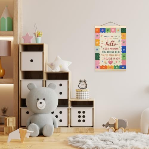 madalo Motivational Classroom Wall Art Poster Hanger Frame 12x16 Inch - Image 2