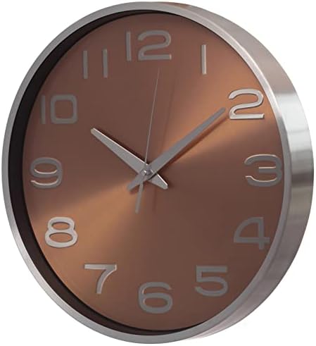 Modern Decorative Aluminum Round Wall Clock - Image 3