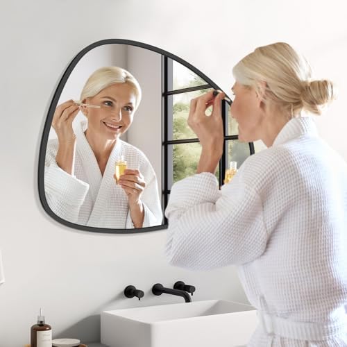WallBeyond Asymmetrical Mirror, Irregular Wall Mirror, Wall Mirrors Decorative - Image 6