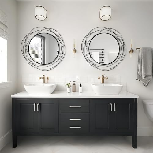 HQiJun Round Wall Mirror - Image 4