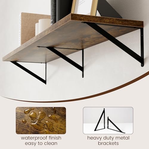 Axeman 12 Inch Deep Floating Shelves - Image 5