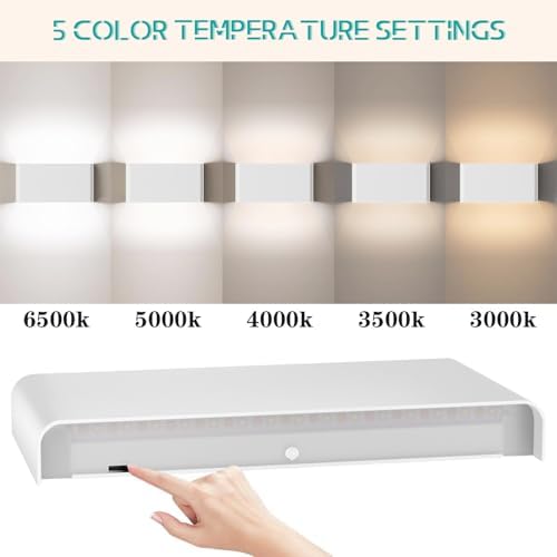 Modern Indoor 5CCT LED Wall Sconce, 1 Pack - Image 2