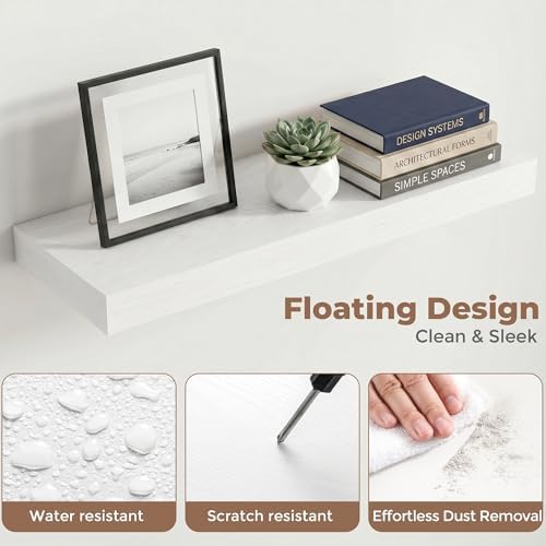24 Inch Floating Shelves for Wall - Image 4