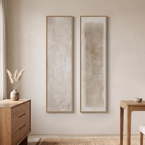 Large Framed Vertical Wall Art - Image 4