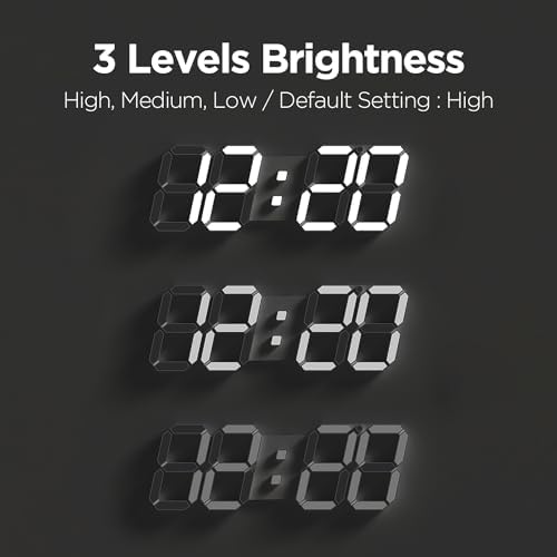 mooas 3D LED Clock - Image 5