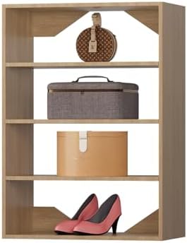 Short Tower Closet Unit, Modular Closet System, Wood Closet System Organizer by Unknown