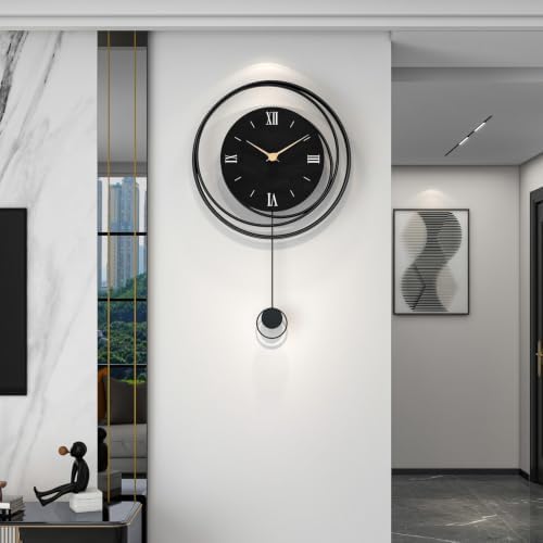 Big Modern Decorative Pendulum Wall Clock by JTWALCLOCK