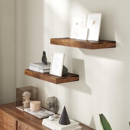 20 Inch Floating shelves for Wall, 8 Inch Deep, Invisible Brackets - Image 2