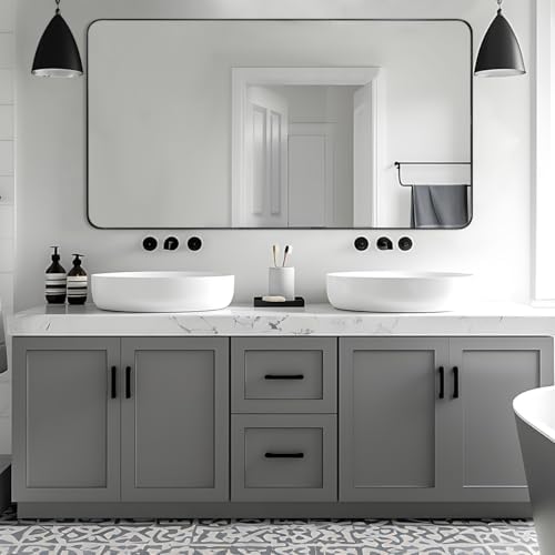ANDY STAR Black Bathroom Mirrors - Image 2