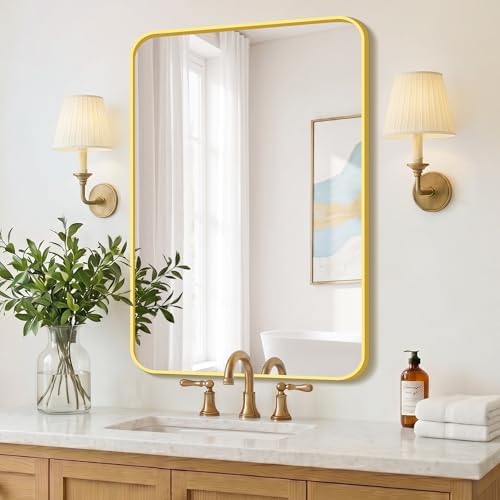FICTOR Bathroom Mirror for Over Sink by FICTOR