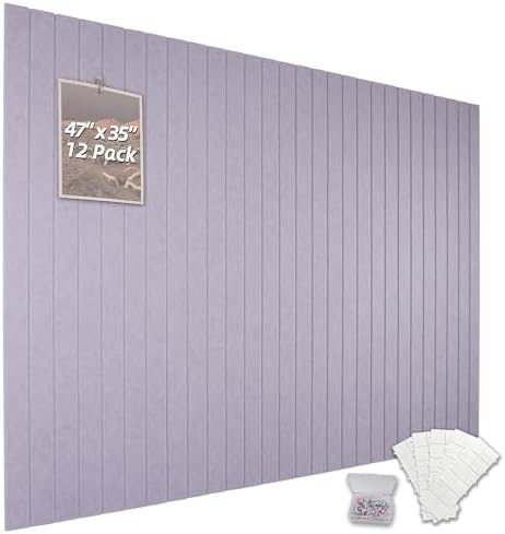 Cork Board Alternative-Felt Slat Wall Paneling, Office Bulletin Board by Unknown