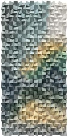 LIUZEYUE Geometric Wood Wall Decor - Image 2