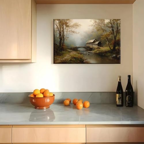 Serene Landscape Canvas Wall Art - Image 7