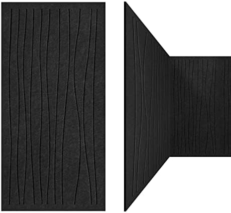 3 Pack Acoustic Wall Panels, 47.2"x23.6" Sound Proof Panels by UMIACOUSTIC