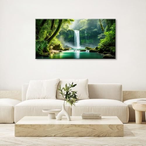 Lasdel Calm Waterfall Landscape Wall Art - Image 6