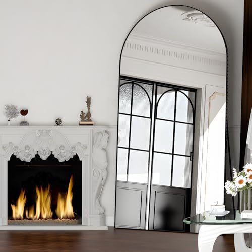 Arched Full Length Mirror Standing Mirror by NEUWEABY