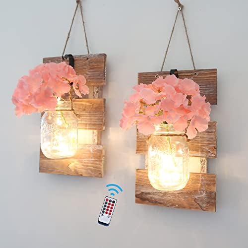 Rustic Wall Decor Set of Two, Rustic Brown by LiveinspiredLiveBesuerte