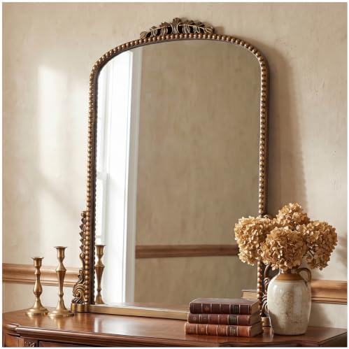 24"X32" Vintage Baroque Wall Mirror by Wemily