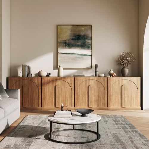 BELLEZE Bijou Set of 4 31.5" TV Stand & Entertainment Centers - Image 5