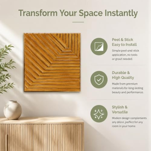 Peel Stick Brick Panels Backsplash Wall Tiles Interior Decor Cover - Image 5