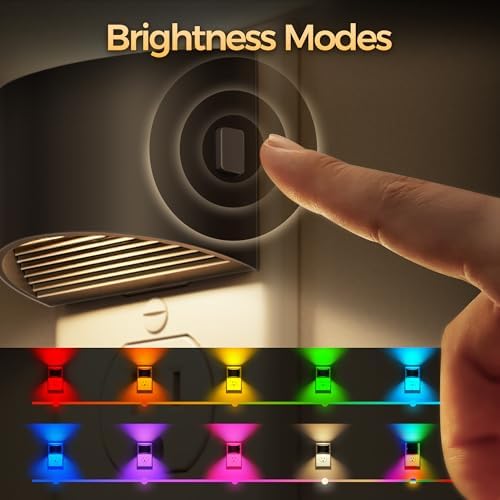 DORESshop Night Light, Night Lights Plug into Wall, Adjustable - Image 2