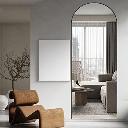 Full Length Mirror 64"x21" Arch Floor Mirror - Image 5