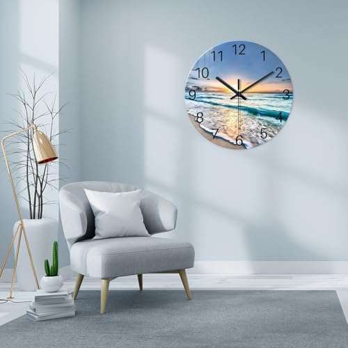 Extra Large Glass Battery Wall Clock 24 Inch - Image 4